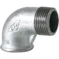 Raccord en fonte malleable galva Nr.92 Coude fem/male 90° diam. 3/8"