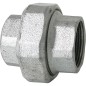 Raccord en fonte malleable galvanise no.340, raccord a vis joint conique, diam. 3/4"