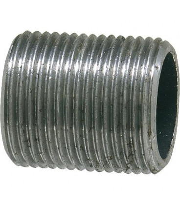 Nipple pour tube, noir 3/8" Type 22, DIN 2982