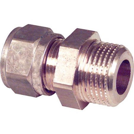 Bague de serrage a vis en laiton Raccord a vis cylindrique 15x1/2" WG809 "