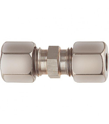 Raccord a bague coupante GV 10 mm x 10 mm