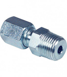 Raccord a bague coupante GEV 8 mm x R 1/4" NPT