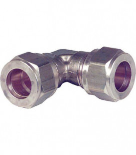 Bague de serrage a vis en laiton Coude 15x12 WG809
