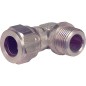 raccord équerre laiton Raccord coude a vis cylindrique 12x3/8" WG809 "