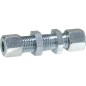 SV Raccord droit passe cloison RVS 8 x RVS 8 serie L