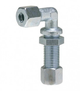 WSV Raccord coude passe cloison RVS 8 x RVS 8 Serie L