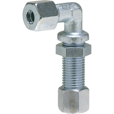 WSV Raccord coude passe cloison RVS 10 x RVS 10 serie L