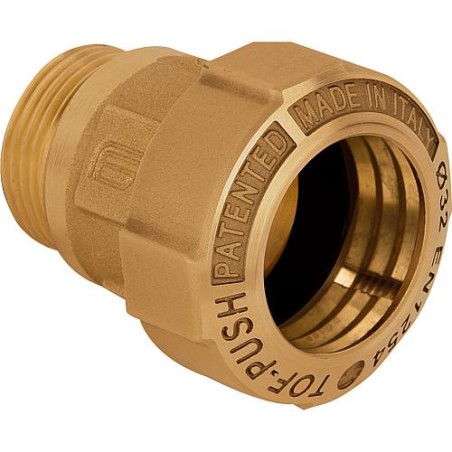 Raccord a vis avec filet male type 861 - 1"x32mm ne convient pas pour le gaz