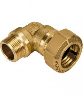 Raccord coude a vis avec filet male type 867 1 1/4"x40mm ne convient pas pour le gaz