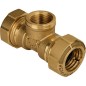 Té PE avec filetage femelle 25 mm x 3/4" ne convient pas pour le gaz