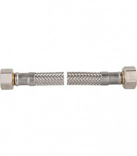 Tuyau flexible de raccord ecrou chapeau des 2 cotes 3/8" 150 mm - KTW-A
