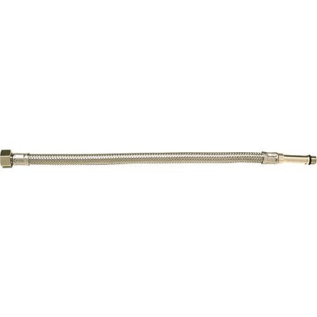 tuyau flexible de raccord ecrou chapeau 3/8" x M 10, KTW-A 350 mm, nipple filete male long