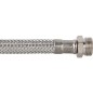 Flexible tresse inox special DVGW 3/8" femelle x male Lg 1000 mm