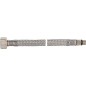 Tuyau flexible de raccord ecrou chapeau 1/2" x M10, KTW-A 350 mm, nipple filete male court