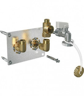 Kit Robifix sous evier + robinet machine a laver, a sertir 60 mm F1/2"