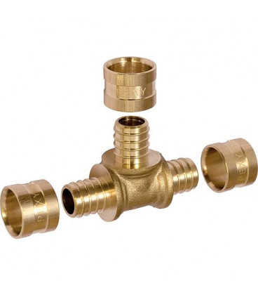 Raccord pour tubes P.E.R. Té a glissement DN 20