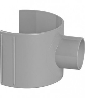 PVC deviation auto-collante 87° femelle 100-110 x 50mm