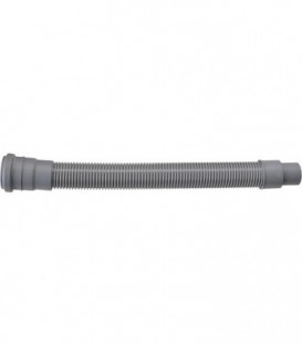 Tube flexible de raccordement HT flexible - gris Longueur 1000 mm