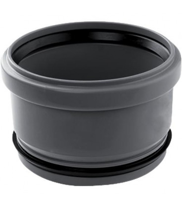 Pièce de réduction intérieure pour eau résiduelle DN 125 x 110 concentrique - pour tuyau HT et KG