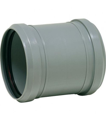 Manchon double HT DN 100, avec arret