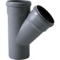 Raccord Y HT DN 40x40 - 45° Raccord Y HT DN 40x40 - 45°