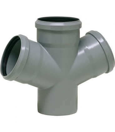 Raccord double Y HT DN 100x50 - 67°