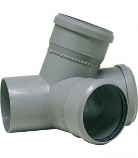 Raccord double Y angle HT DN 100x50x50 - 67°
