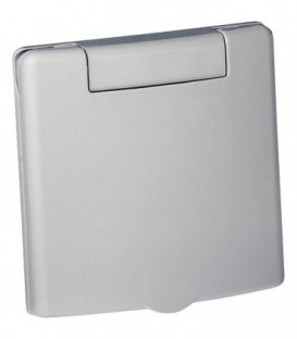 Prise d´aspiration QUADRA, aluminium blanc revêtu- RAL 9006