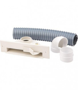 Buse à socle fixe avec kit d´installation, en acier inox massif