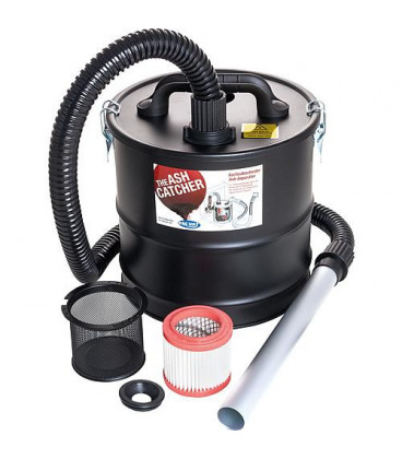 Separateur de cendres 20 l avec tuyau d´aspiration 1,4 m