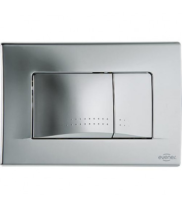 Plaque de commande Evenes Ecko pour encastré 189 - chrome brillant commande par avant
