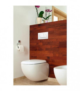 Plaque de commande ELWA Evenes - pour WC 189 blanche