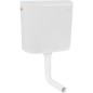 Réservoir de chasse en saillie Geberit AP110, bouton Start/Stop blanc