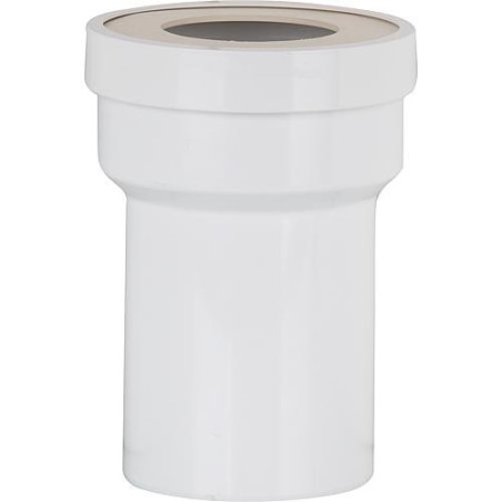 Manchon mâle PVC diametre: 100mm longueur: 180mm