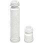 Piece de raccordement WC universelle DN90/110mm flexible longueur min. 220mm max. 570mm