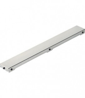 Plaque-inox Plain 900mm convient pour ecoulement de douche Aqua Ambient