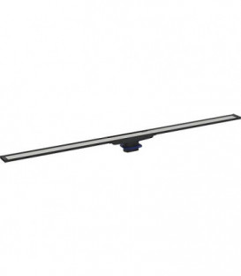 Canivelle de douche Cleanline20 300-1300mm, cadre inox polissage electrolytique