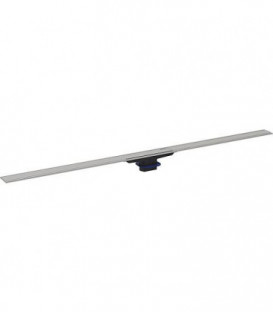 Canivelle de douche CleanLine60 M300-900mm, inox brosse, pour revetement de sol fin
