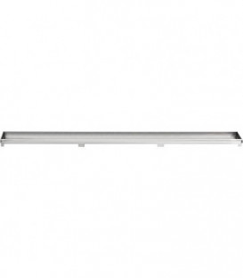 Insert pret a recevoir du carrelage 1000mm pour Evenes inox caniveau de douche