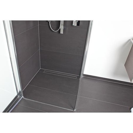 Caniveau de douche Evenes 700mm avec insert à carreler Kit de SAV
