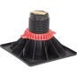Pieds receveur douche 200x200mm, hauteur réglable 90-150mm