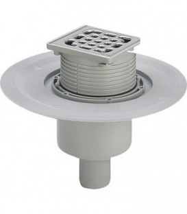 Ecoulement Receveur Viega 4926 En DN50 Plastique gris