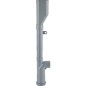 Siphon machine a laver en ABS double, ecoulement horizontal