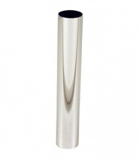 Tube mural laiton chrome 32 x 190 mm