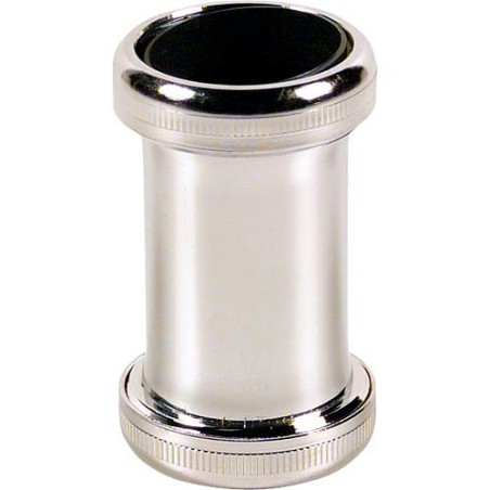 accouplements laiton chrome 32 x 32 mm, avec 2 joints coniques