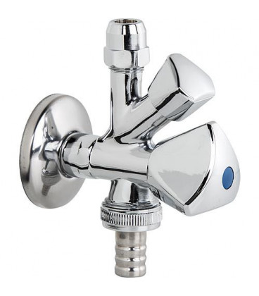 Vanne combinée Combi-ange polie 1/2x10 - modele leger