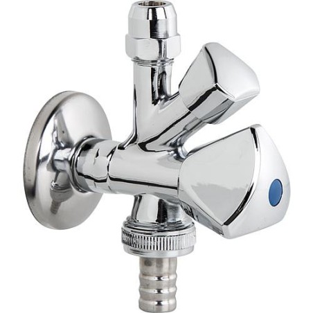 Vanne combinée Combi-ange polie 1/2x10 - modele leger