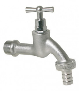 Tete de robinet de rechange 3/4" pour robinet de purge 3/4" chrome, poli