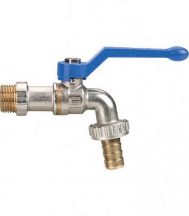 Robinet d'arrosage argent,PN10 DN 15 (1/2")