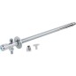 Robinet mural ext antigel Grohe avec tete sanitaire et cle